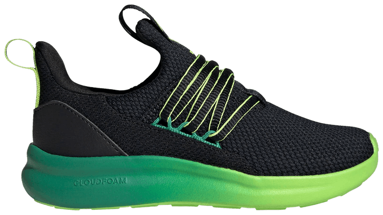 

Кроссовки adidas Lite Racer Adapt 7.0 K 'Black Solar Slime', черный