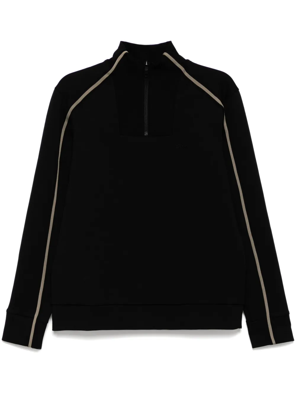 

Толстовка Sweat 1 Quarter Zip BOSS, черный