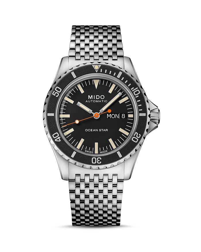 

Часы MIDO Ocean Star, 40,5 мм, серебряный