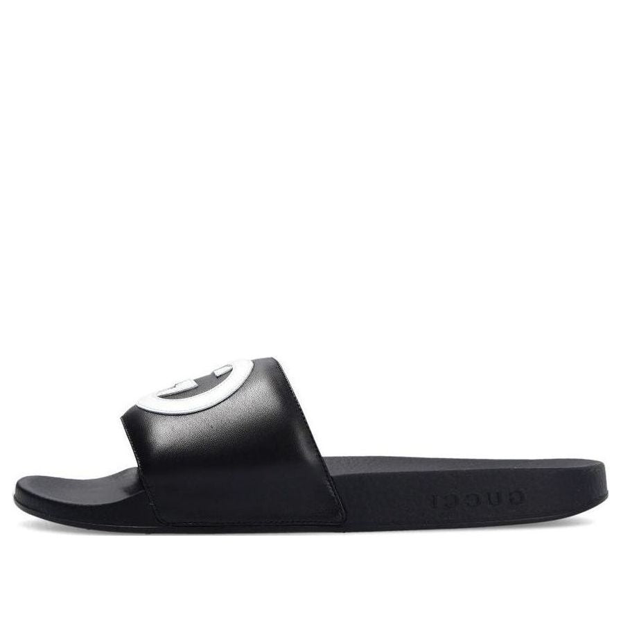 

Сандалии Gucci Slide 'Interlocking G - Black' 644756-0R0F0-1071, черный
