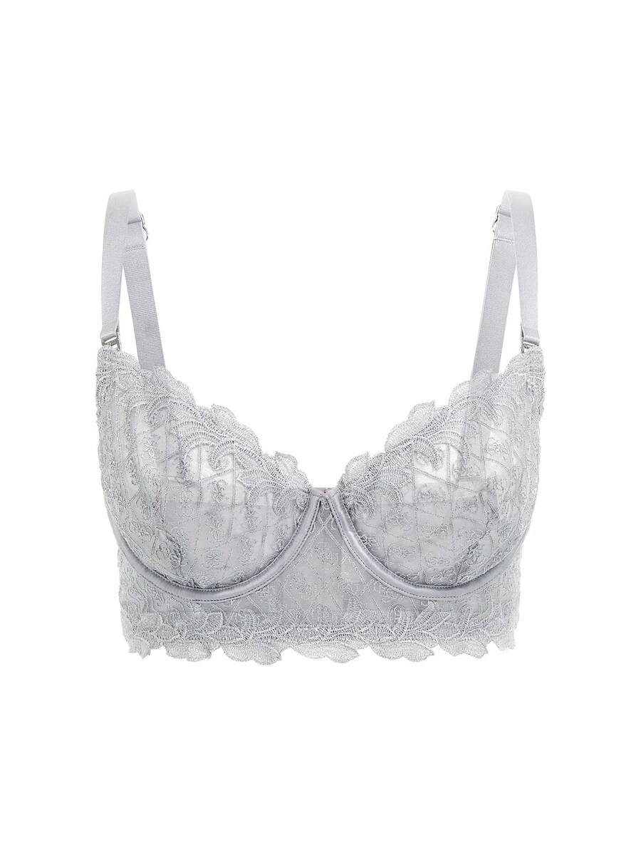 

Бюстгальтер без косточек GUESS Ebby, серый