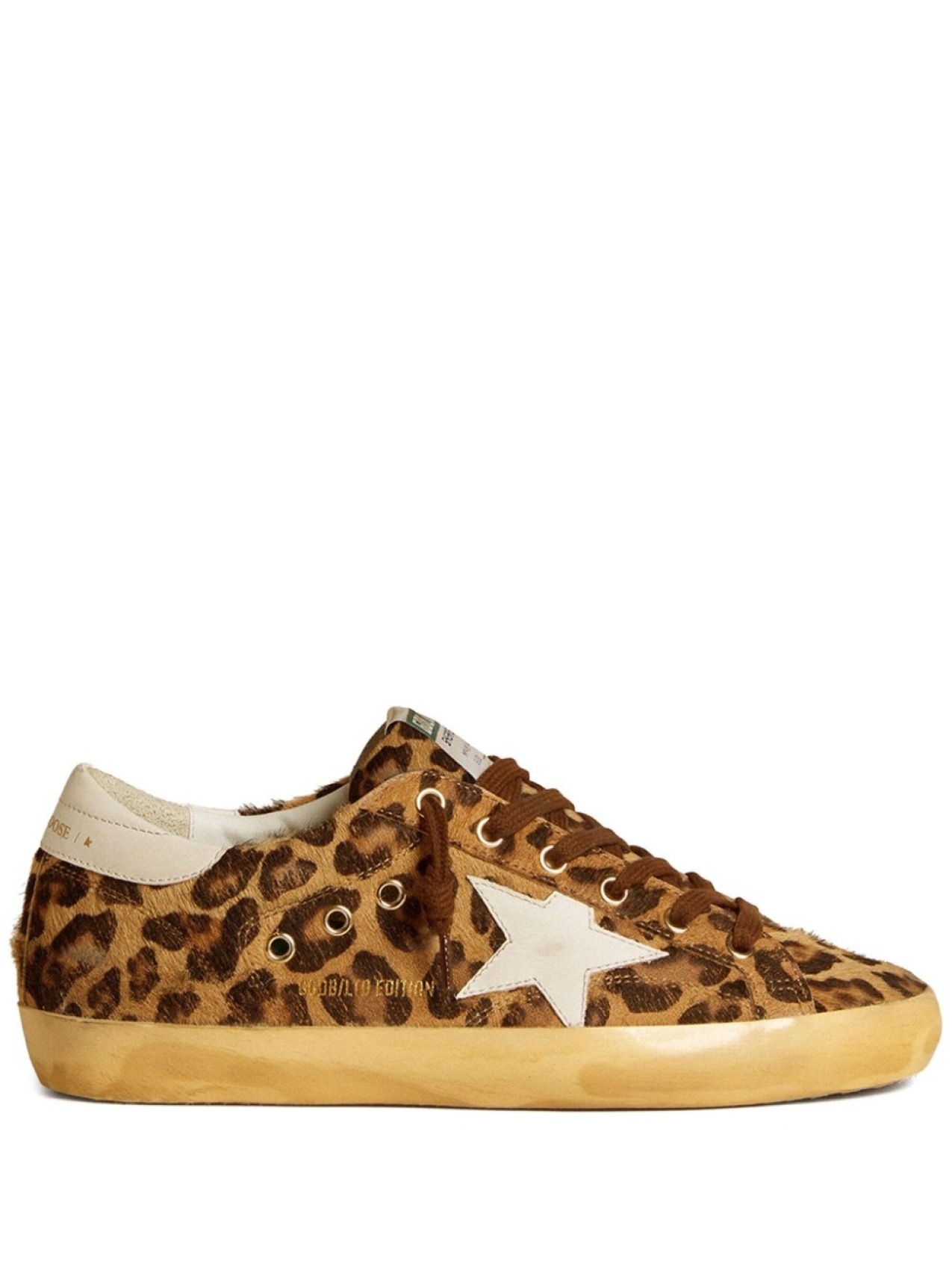 Golden Goose кеды Super Star, коричневый