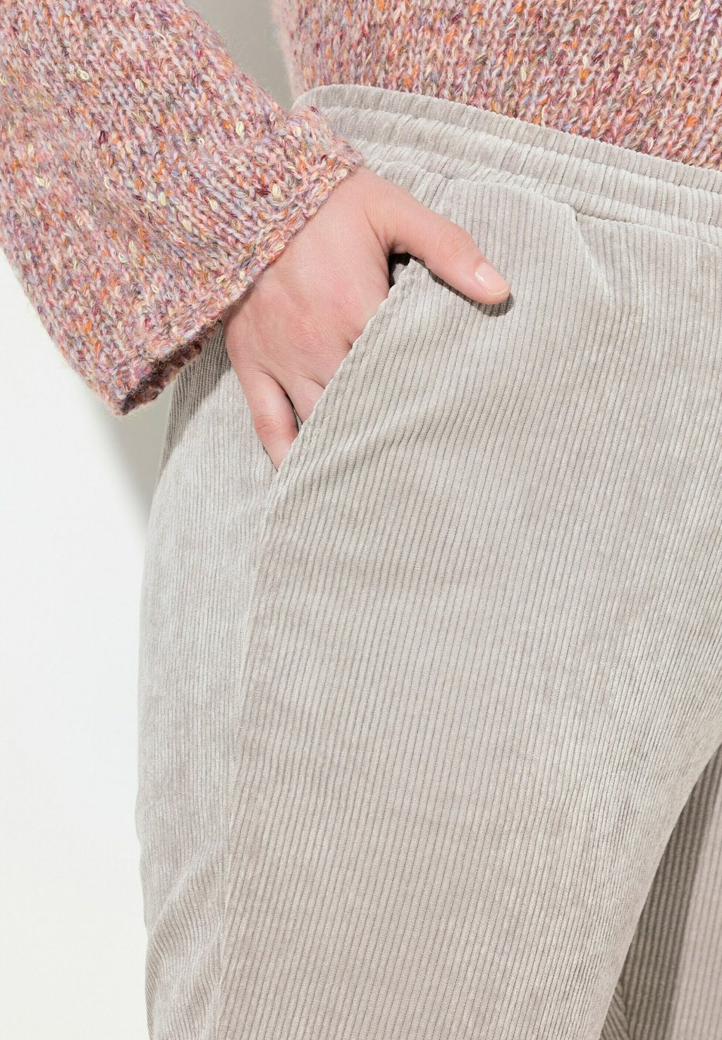 

Брюки ELASTIC WAIST Ulla Popken, серый