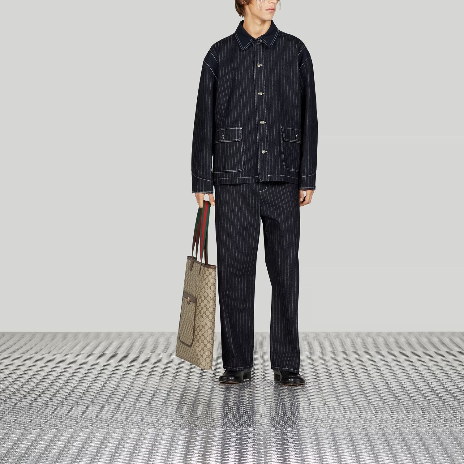 

Куртка мужская синяя Gucci, синий