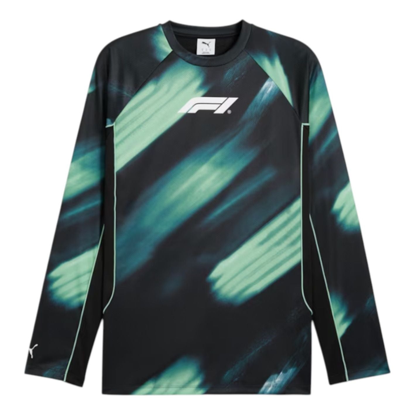 

Футболка Puma Formula 1 75 Years Motorsport, свободный крой, цвет «Green Terrain»