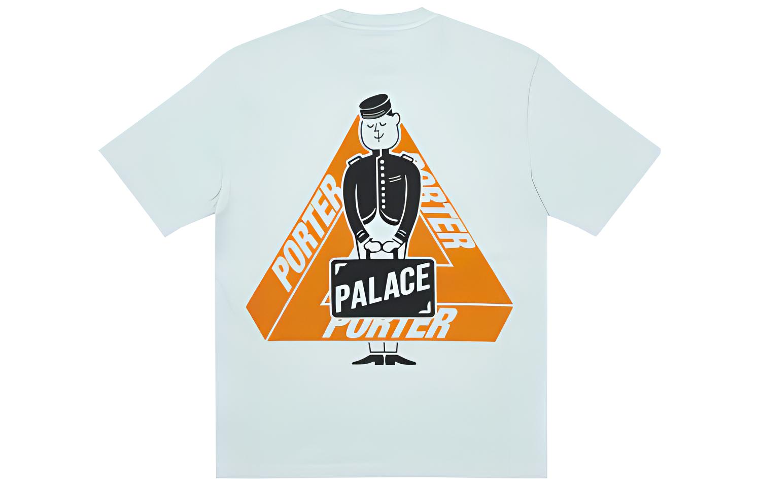 

Футболка Palace X Porter Tri Ferg Bell Boy, светло-зелёная