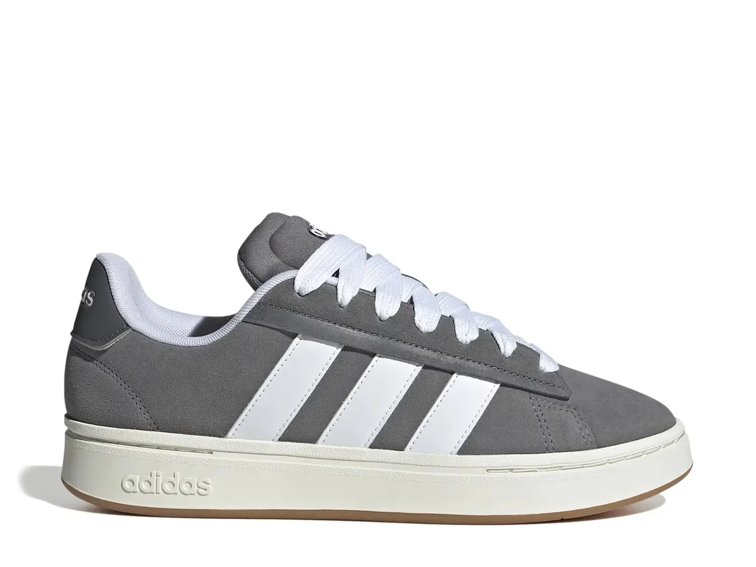 Кроссовки Grand Court Alpha 00s - мужские Adidas, Grey/White — фото 3