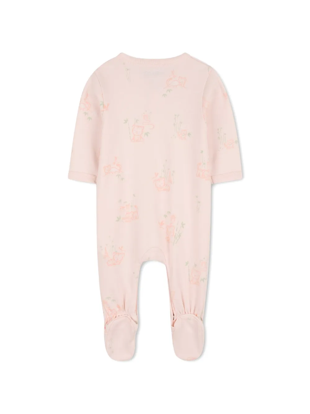 Комплект с принтом для новорожденного Kenzo Kids, розовый — фото 4