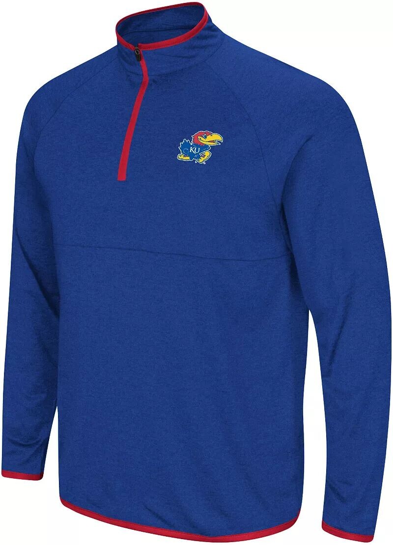 

Colosseum Мужская синяя куртка на молнии Kansas Jayhawks Rival на молнии