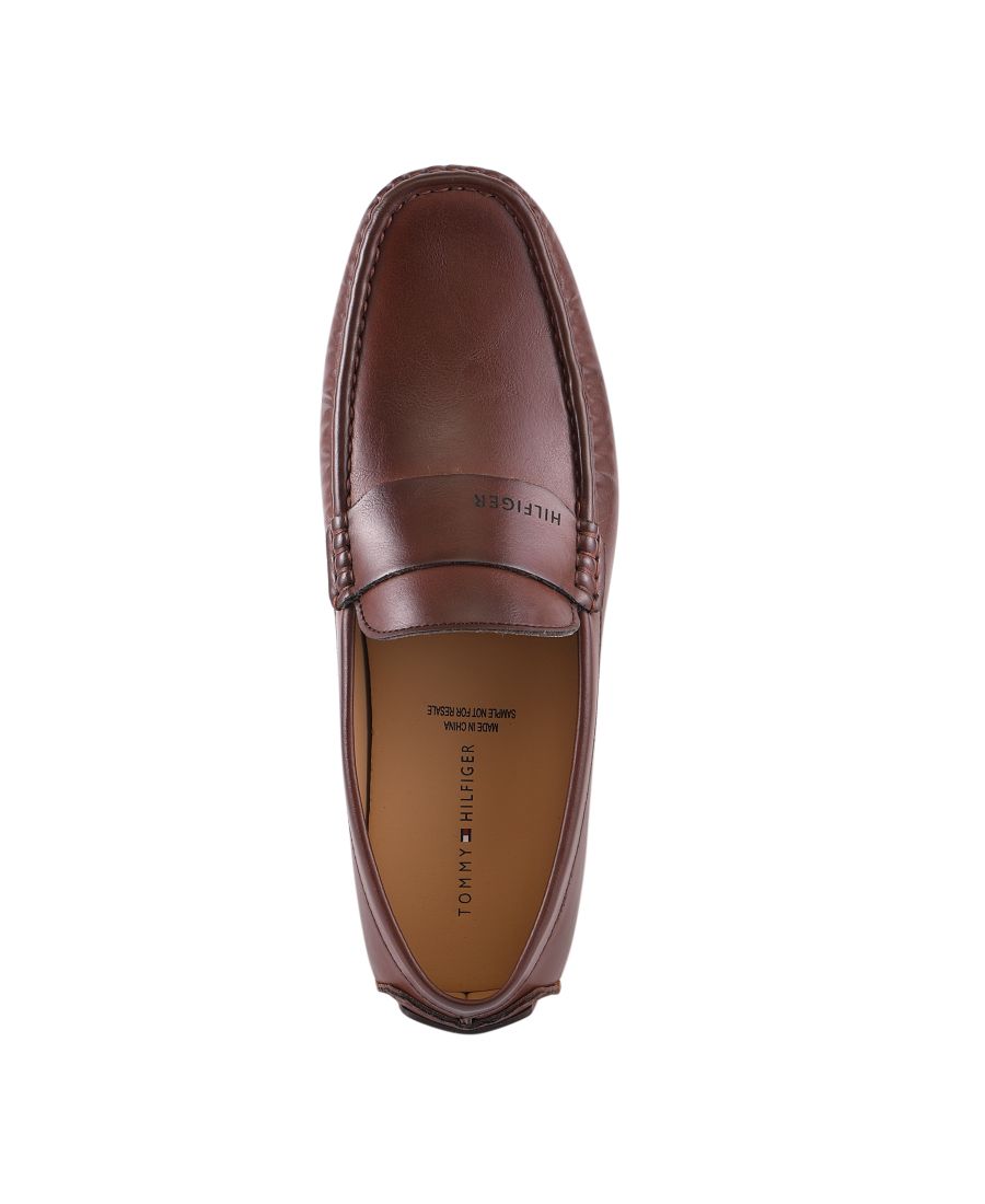 Мужские лоферы Ruven в стиле вождение Tommy Hilfiger, Light brown — фото 4