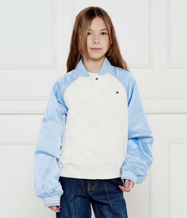 

Куртка-Бомбер Loose fit Tommy Hilfiger, синий