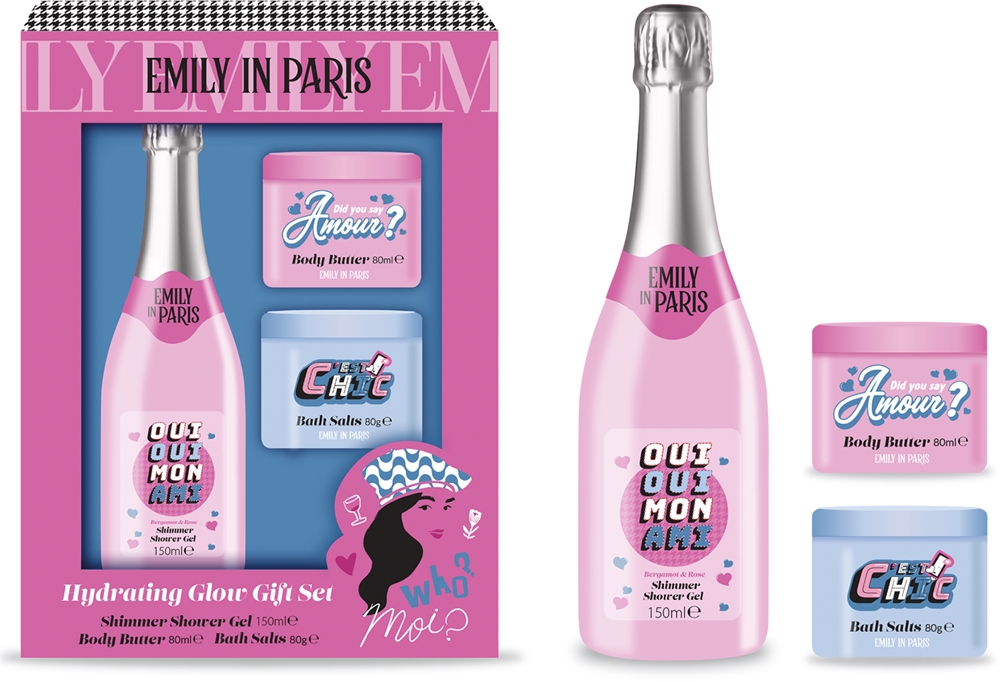 

Подарочный набор для сияния кожи с увлажняющим эффектом для женщин Emily In Paris