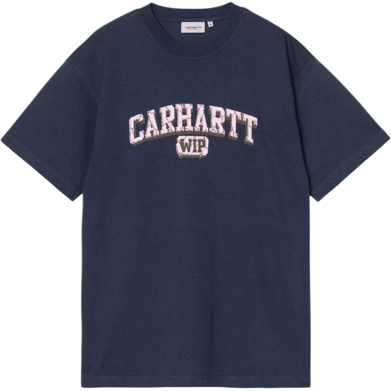 

Футболка мужская Heavy Duty T Shirt FW25 S/S Carhartt WIP, jupiter brand синий