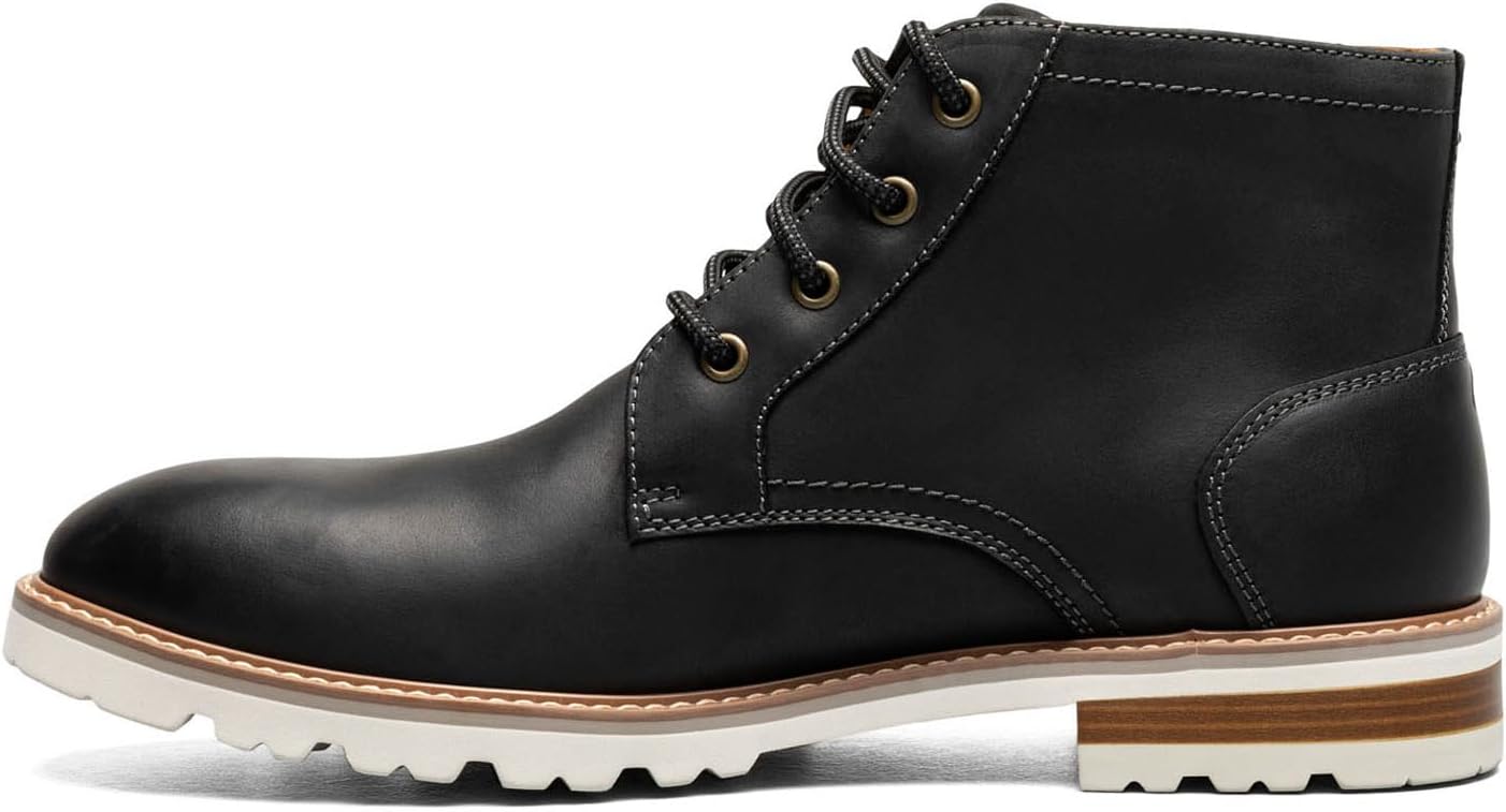 Мужские ботинки Florsheim Renegade с 4 отверстиями для шнурков, черный — фото 4