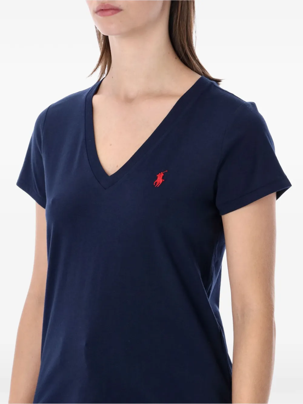 Футболка с V-образным вырезом Polo Ralph Lauren, синий — фото 2