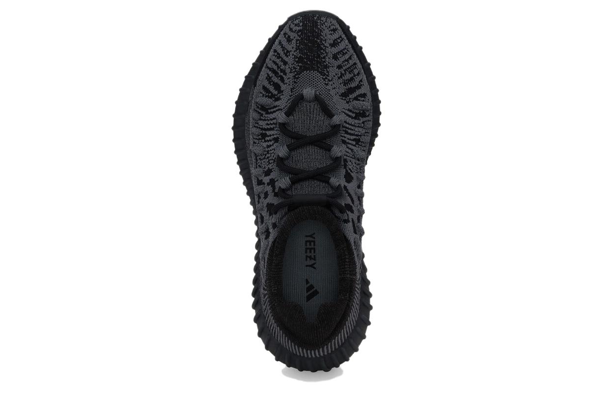 Adidas Originals Адидас Йизи 350 V2 Cmpct Slate Onyx — чёрные, цвет Black — фото 4