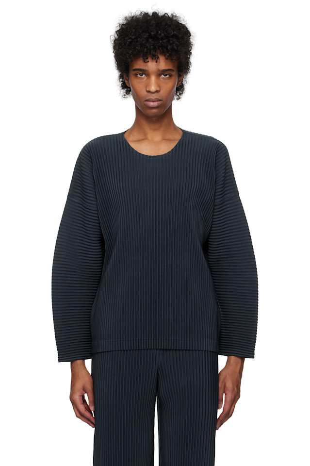 

Футболка Monthly color январь Homme Plissé Issey Miyake, синий