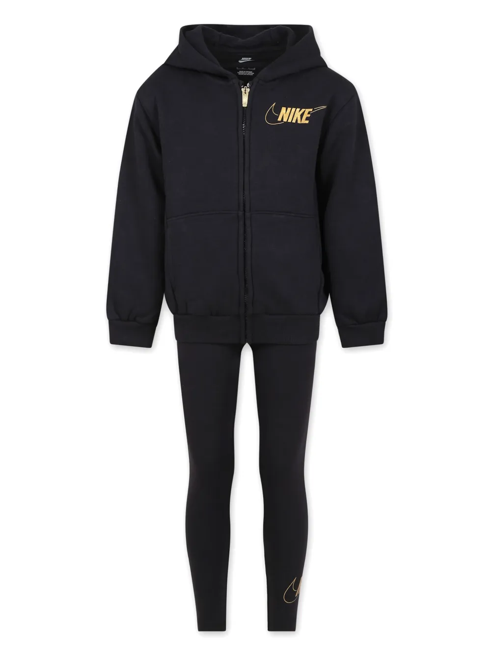 

Спортивный костюм с принтом Nike Kids, черный