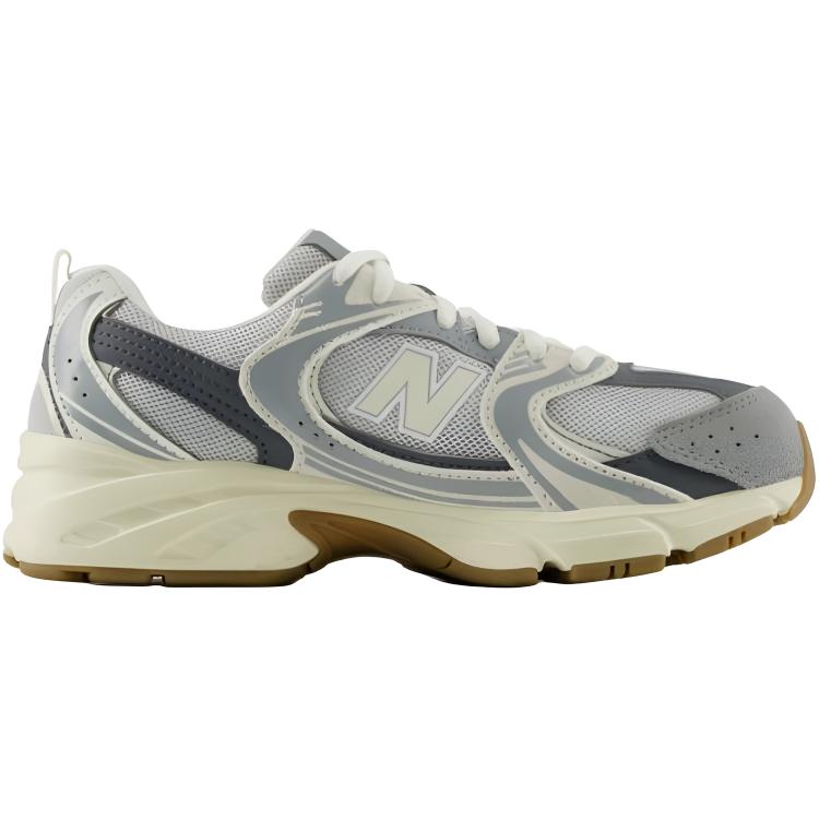 NB 530 амортизирующие низкие детские кроссовки для бега gray unisex New Balance, серый — фото 3