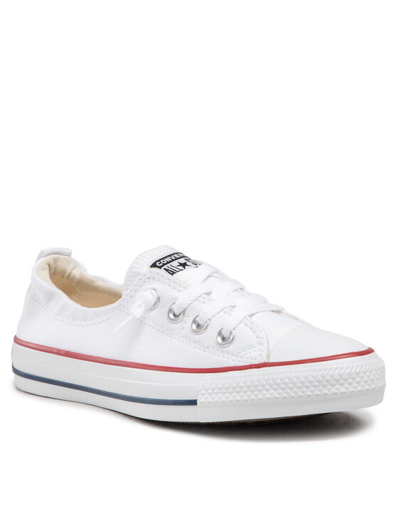 Тканевые кроссовки Chuck Taylor All Star Shoreline Slip 537084C Converse, белый — фото 2