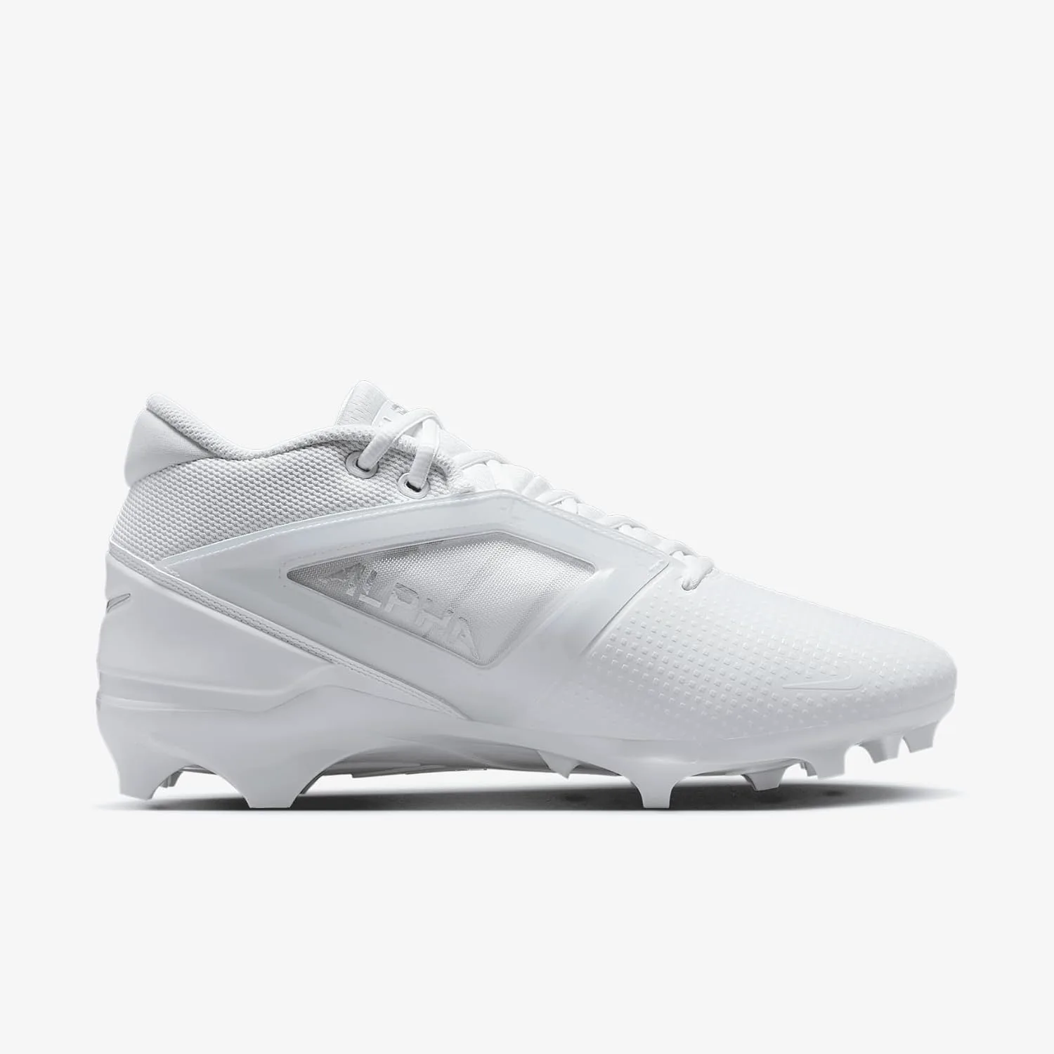 Футбольные бутсы Nike Men's Alpha Menace 4 Pro NRG, белый/металлик серебристый — фото 4