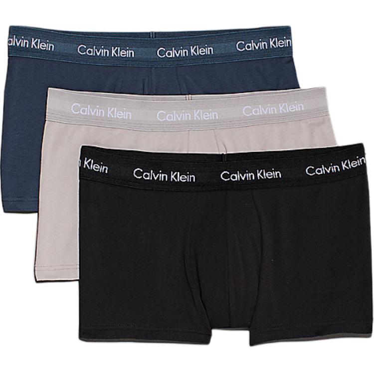 

Мужские трусы CALVIN KLEIN, европейская версия, 3 шт, 3 Pack (Black+Blue+Skin)