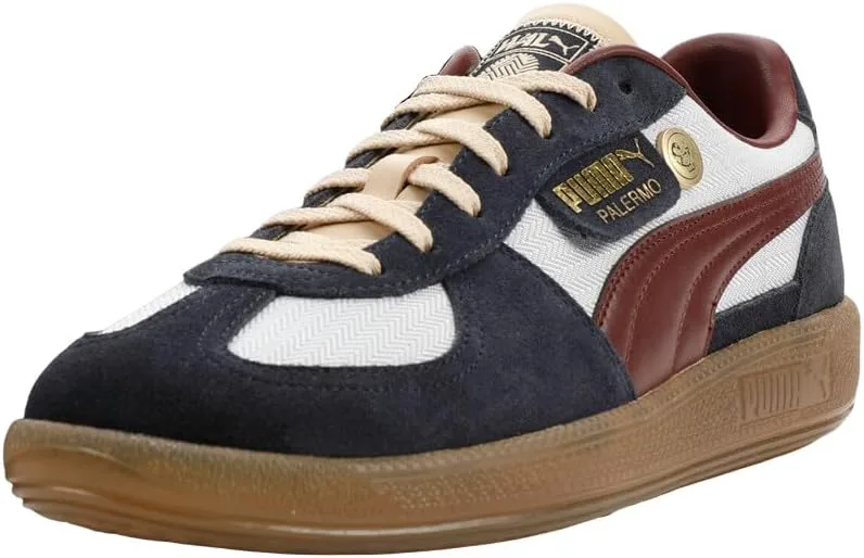Мужские кроссовки PUMA Schomburg X Palermo со шнуровкой, повседневные - синие, синий — фото 2