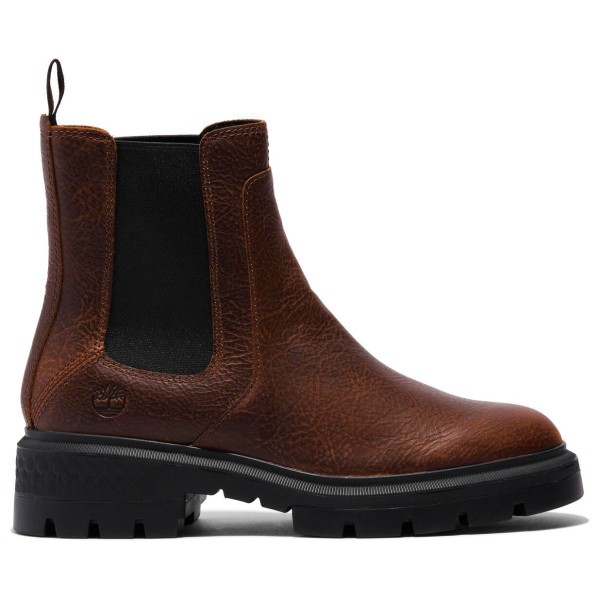 Ботинки женские Timberland Cortina Valley Mid Chelsea, коричневый
