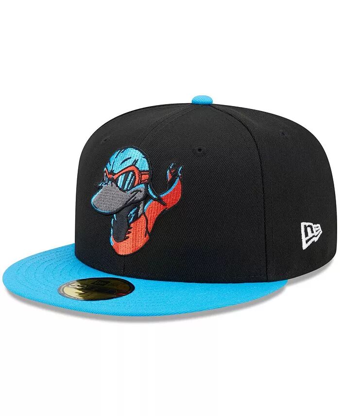 

Мужская черная, светло-голубая шапка Beloit Sky Carp Marvel x Minor League 59FIFTY Fitted New Era