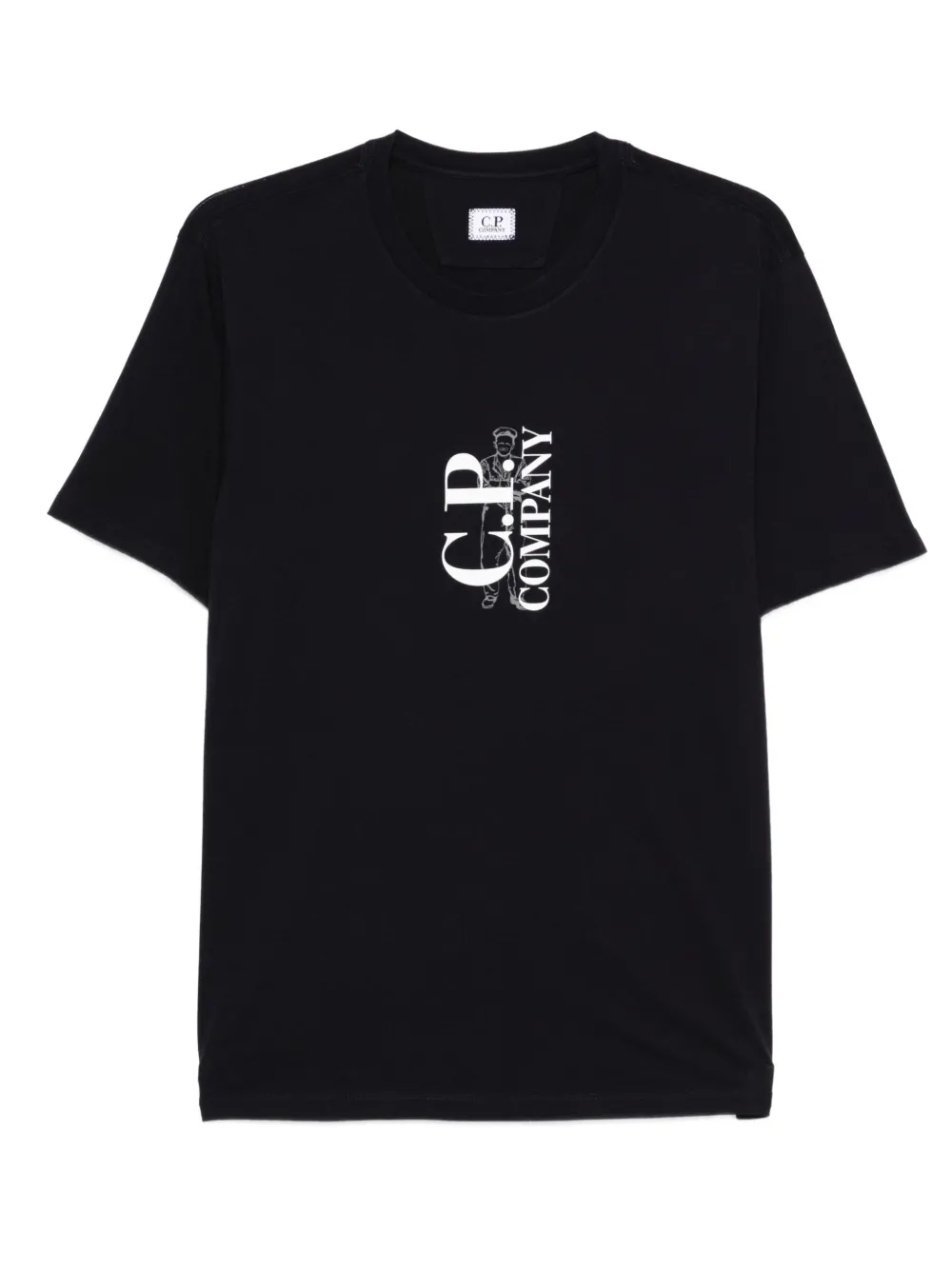 

Футболка с логотипом C.P. Company, синий