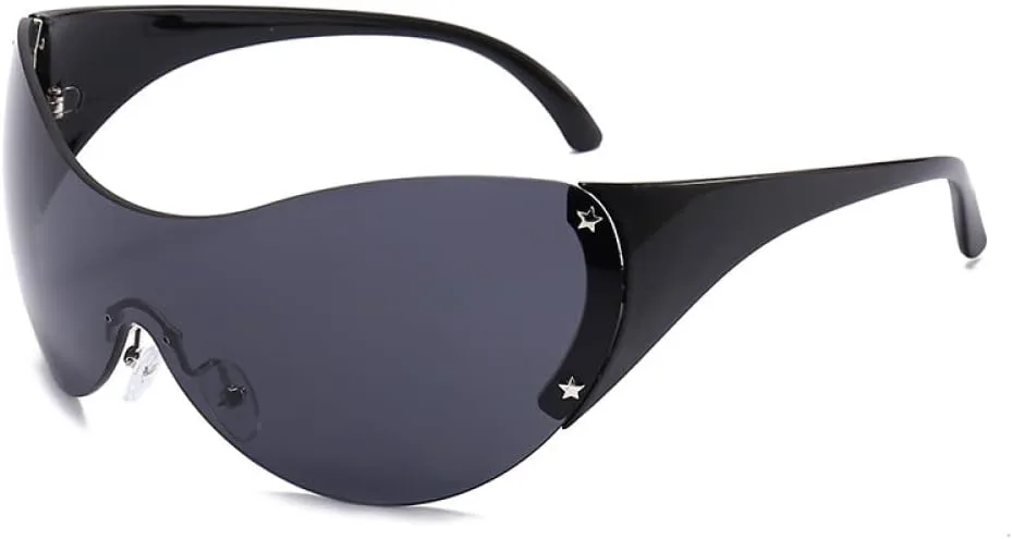 

Солнцезащитные очки в стиле панк 2027 года, цельные очки-маска, солнцезащитные очки с защитой от УФ-излучения UV400, дизайнерские очки для женщин MTZJH, 3