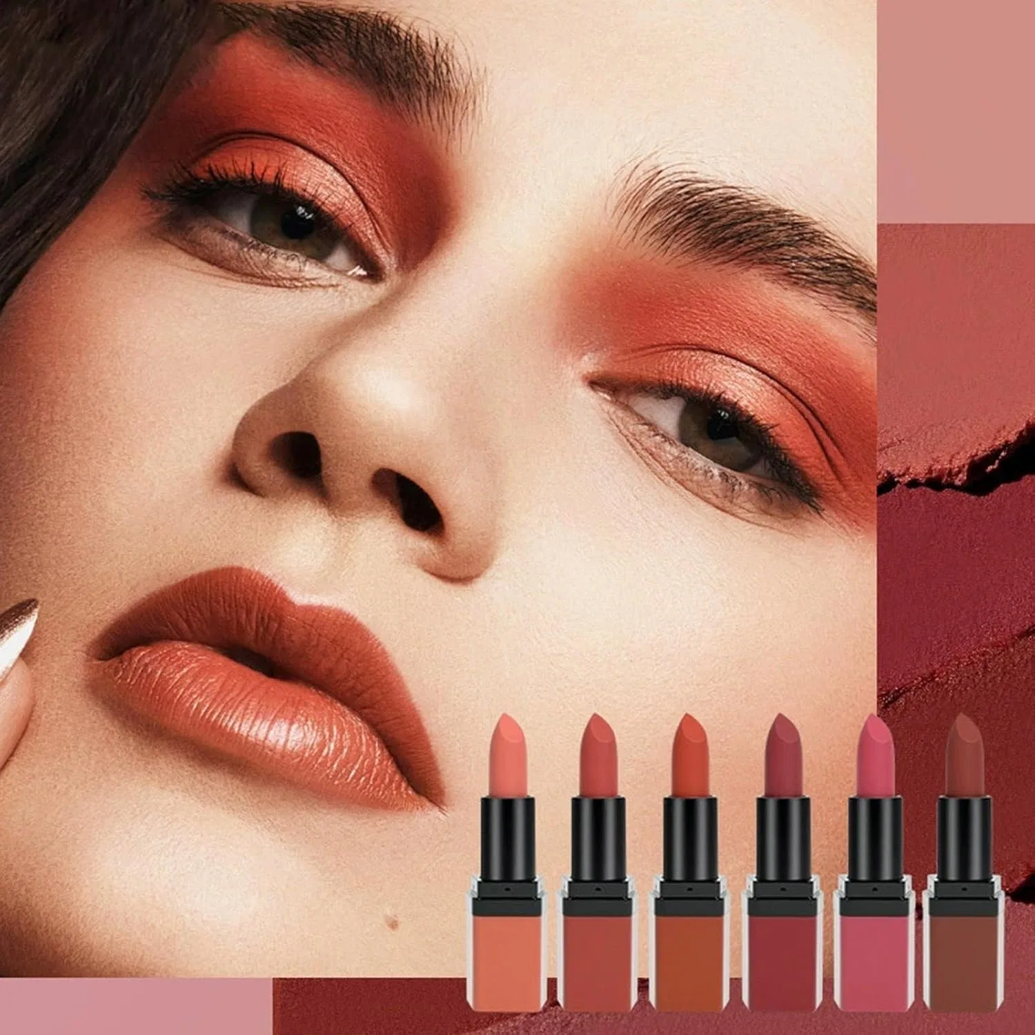 Губная помада Diamond Shi ммer, Lipstick, Gothic, Liquid Lipcolor, High Color, Long Lasting, Lipstick, Shi ммering, Lip Lacquer, Won't Fall Off, Popular, Korean Style, Colored for Long Time, High Color Generic — фото 4