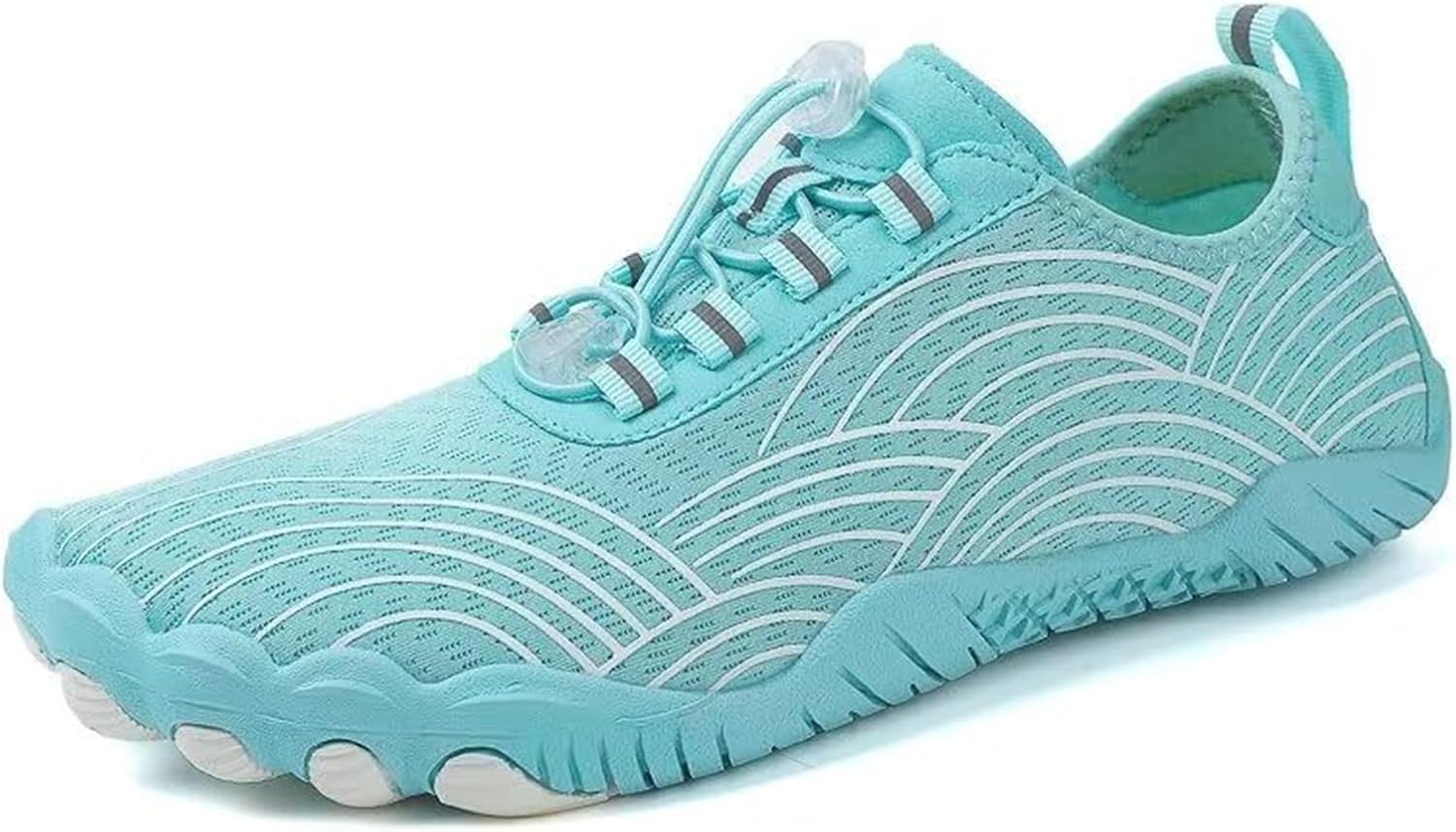 

Мужские водные кроссовки, босоножки, слипоны, обувь с нулевым перепадом, с широкой носочной частью, пляжные туфли, спортивные кроссовки для тренировок Generic, синий