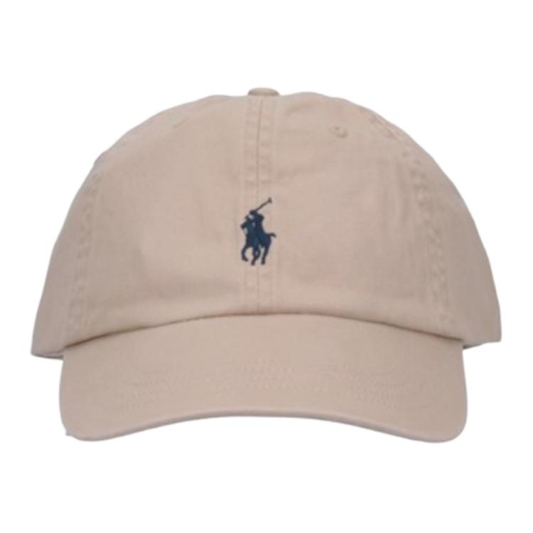 

Хлопковая бейсболка Polo с вышивкой Ralph Lauren, розовый