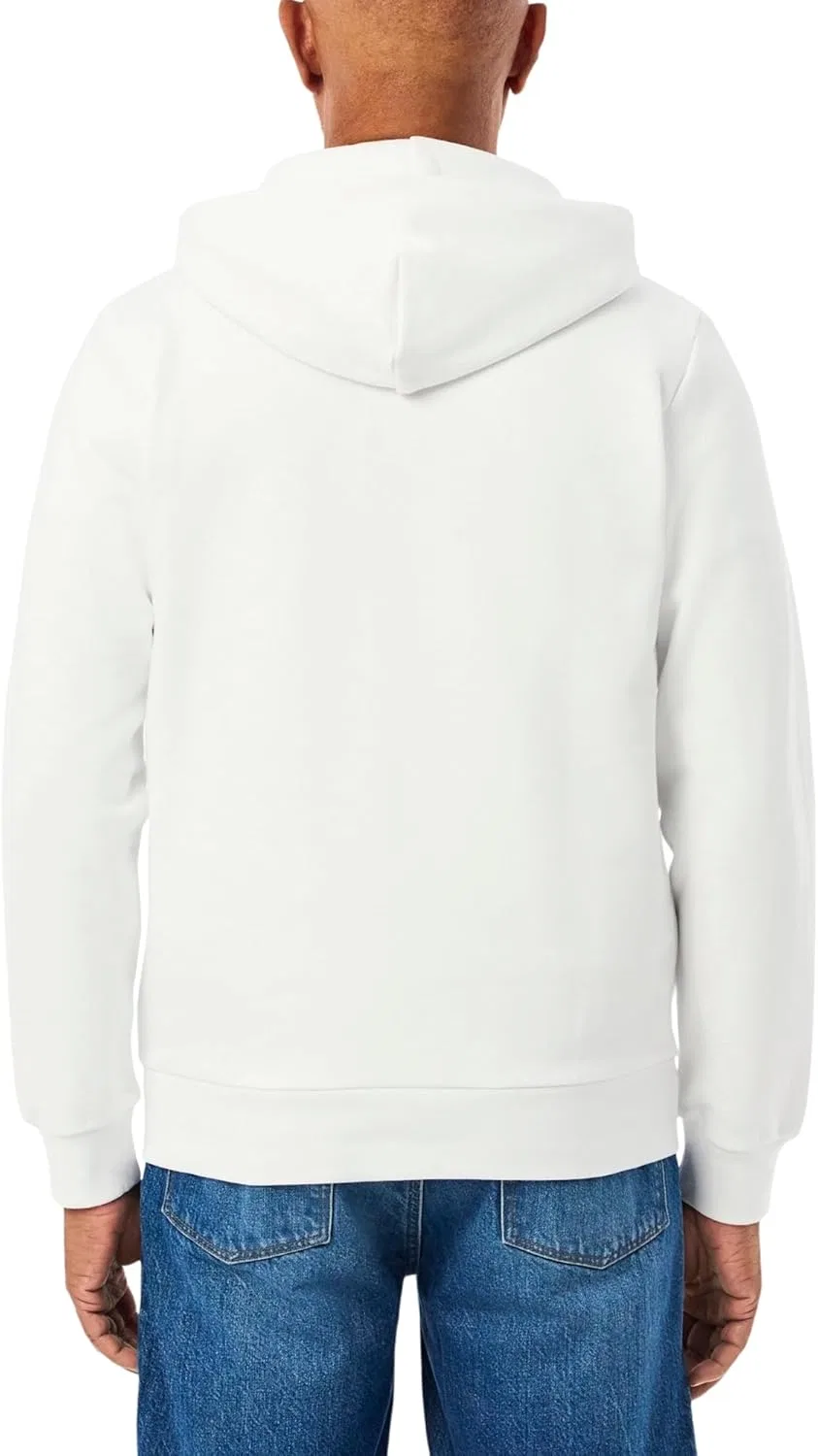 Толстовка на молнии Lacoste, белый — фото 2