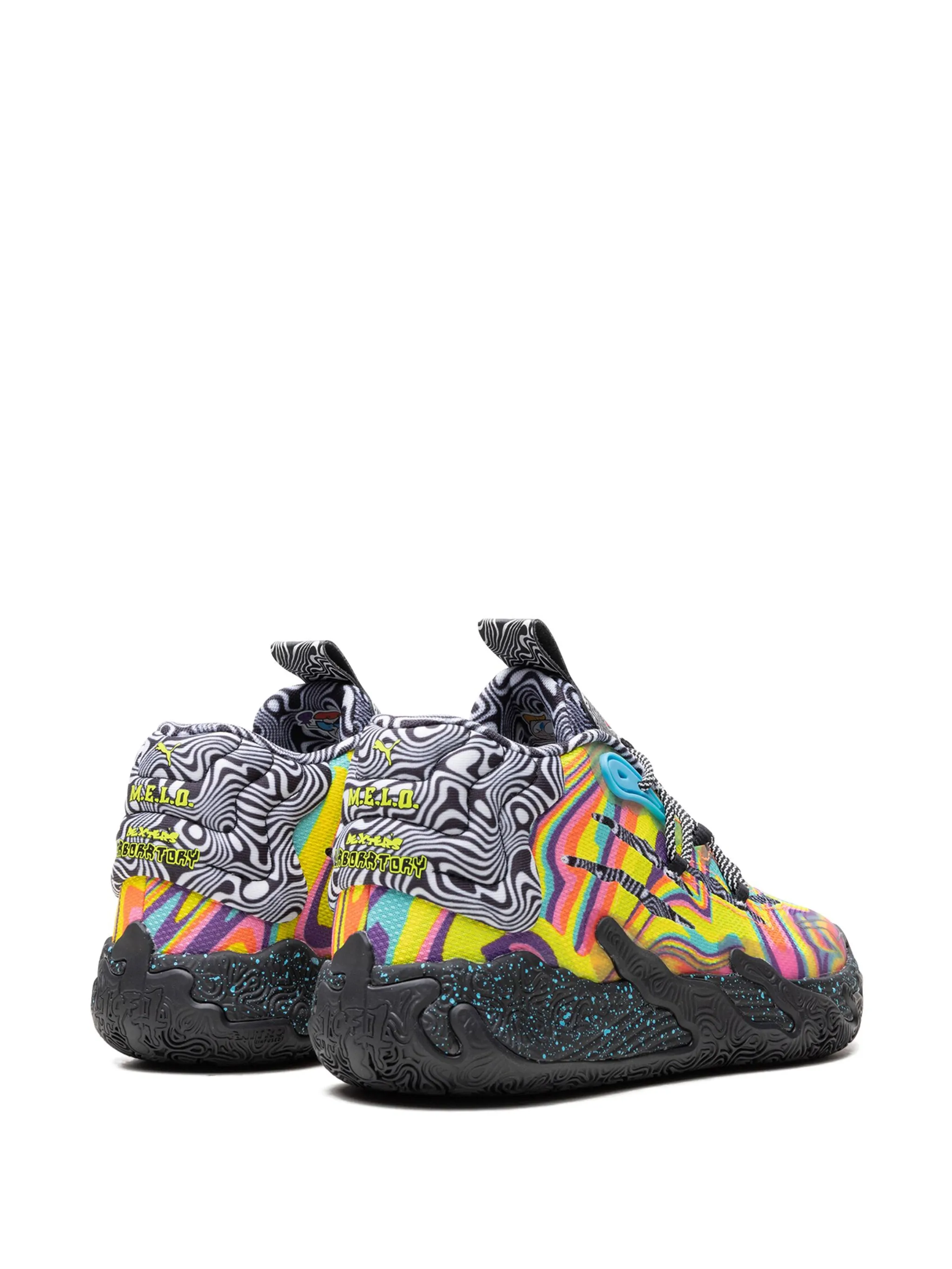 Кроссовки MB.03 из коллаборации с Dexters Laboratory Puma Kids, черный — фото 3
