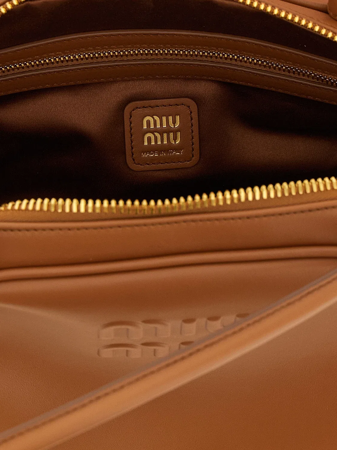 Сумка на плечо 'Beau' MIU MIU, коричневый — фото 4