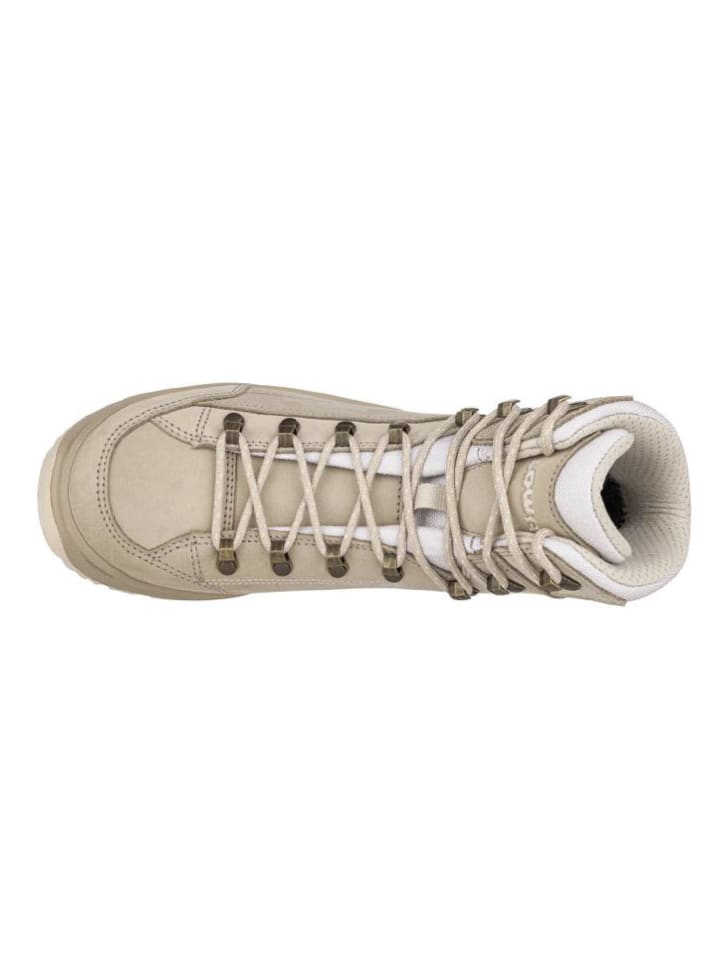 Ботинки женские LOWA Wanderschuhe RENEGADE EVO GTX MID Ws трекинговые на шнуровке, бежевый — фото 2