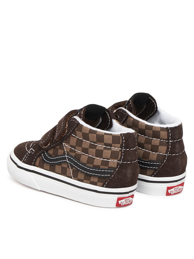 Кроссовки SK8-Mid Reissue V VN000CQ0BRO1 Vans, коричневый — фото 3