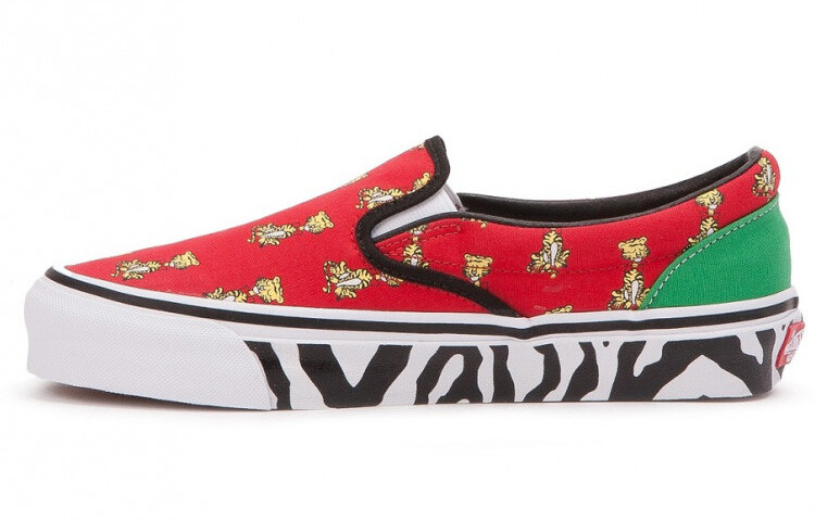 

Кроссовки Vans X Aries Og Classic Slipon 'Red White'