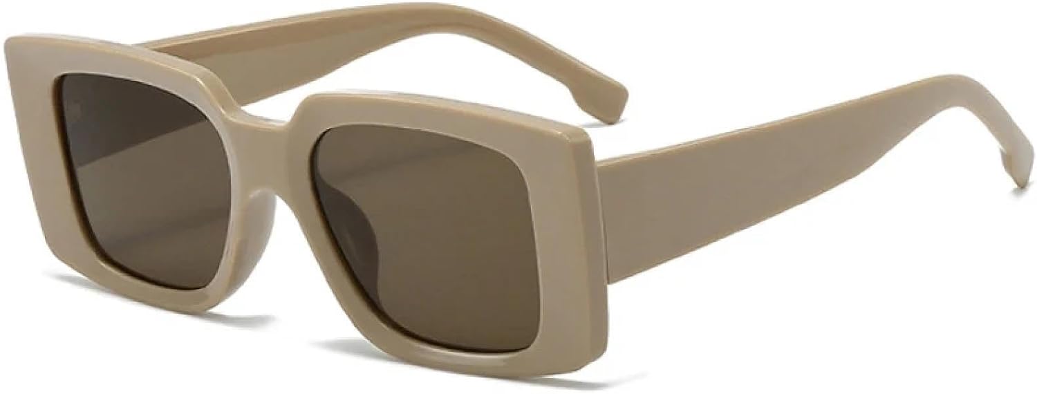 

Популярные солнцезащитные очки в маленькой оправе для женщин и мужчин, в стиле ретро, ​​для активного отдыха, путешествий, пляжа, вечеринок, с защитой от УФ-излучения UV400 TKKTLLT, Khaki Brown