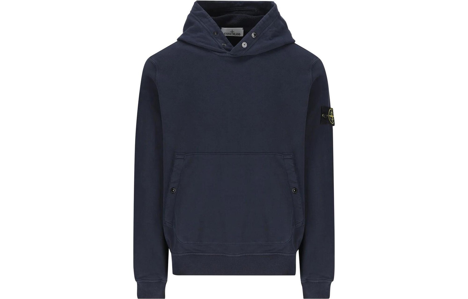 

Толстовка мужская Stone Island с капюшоном, темно-синий