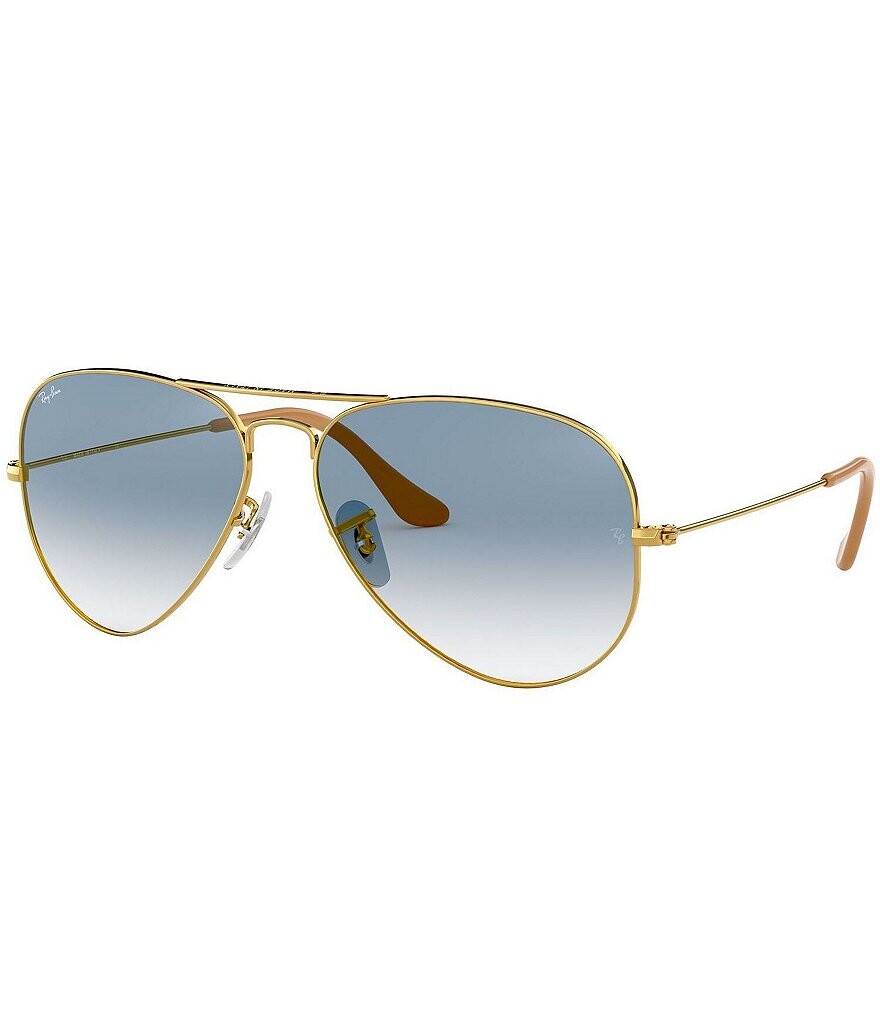 

Солнцезащитные очки-авиаторы Ray-Ban унисекс 0RB3025 55 мм, золотой