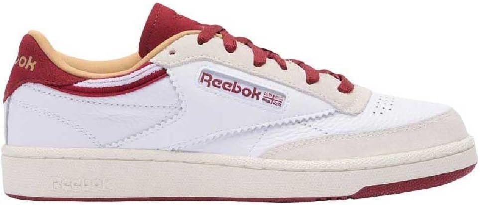 

Кроссовки Reebok Unisex Club C 85, белый/красный