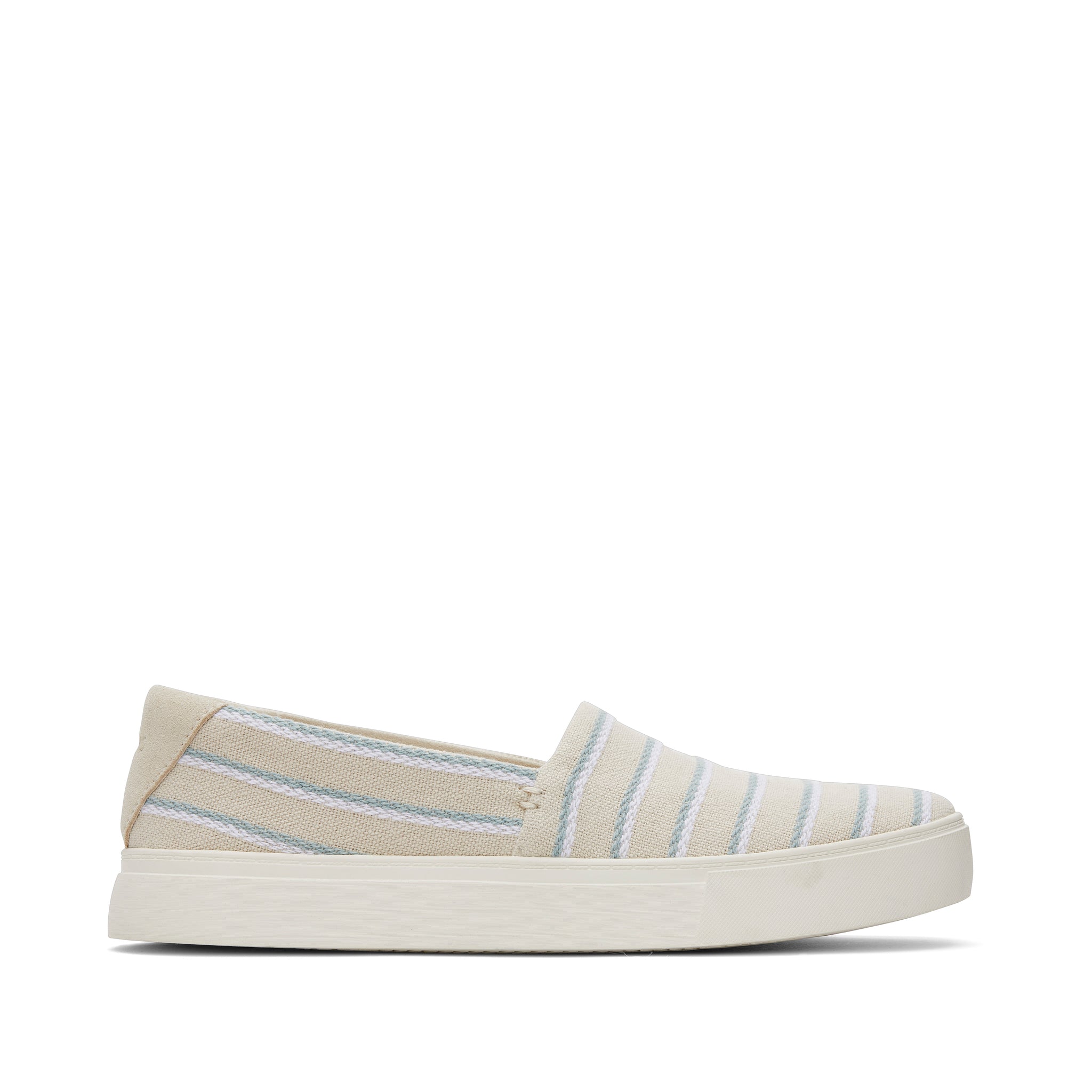 Женские кроссовки Kameron Cream Stripes Slip On TOMS Shoes