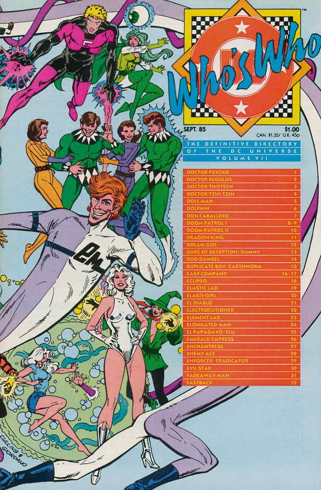 

Who's Who: The Definitive Directory of the DC Un, Edition# 7 (DC)