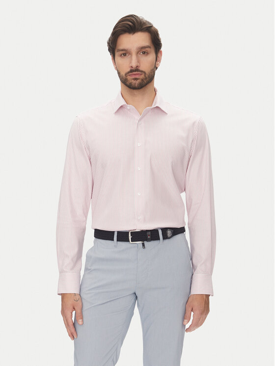 

Рубашка современного кроя C6 11004.0406 Pierre Cardin, розовый