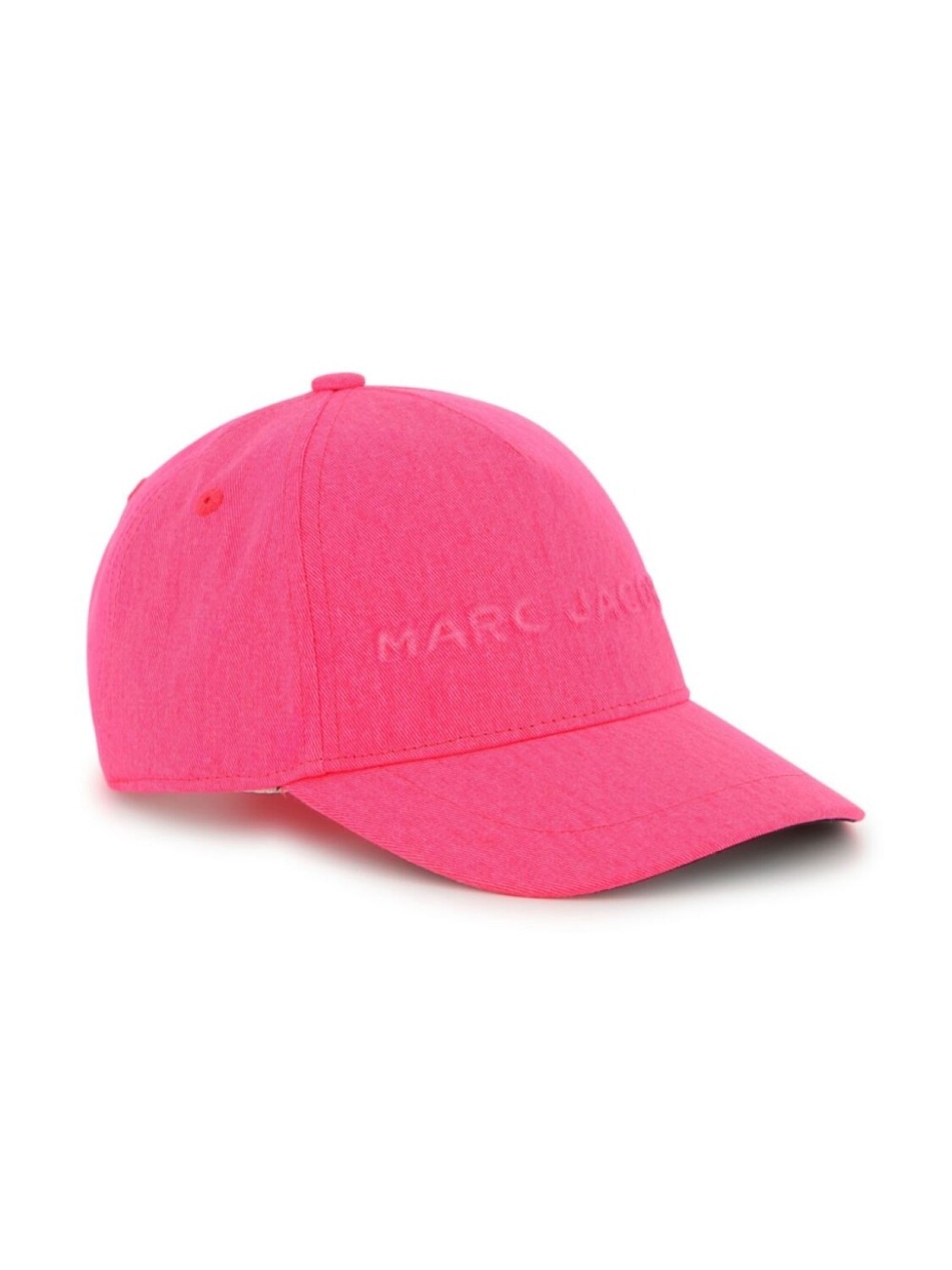 

Marc Jacobs Kids кепка с тисненым логотипом, розовый