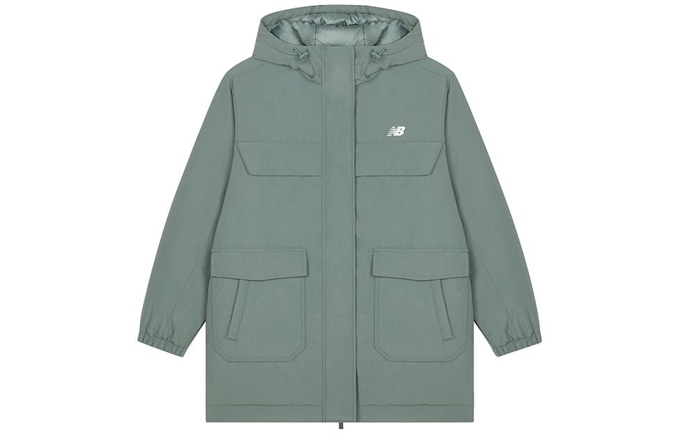 

Пуховик женский зеленый New Balance