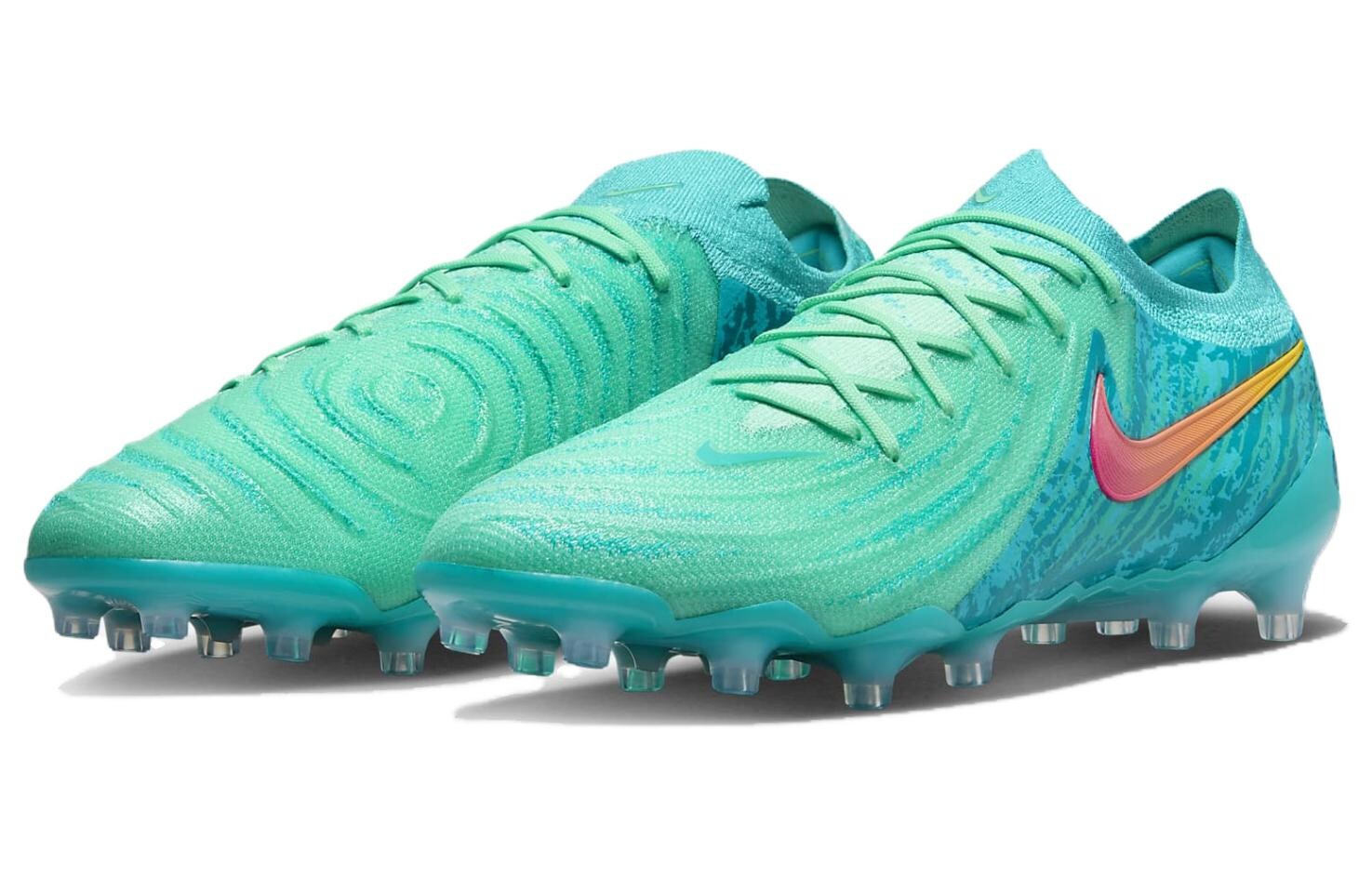 Nike Phantom GX Футбольные бутсы унисекс, Цвет морской волны — фото 3